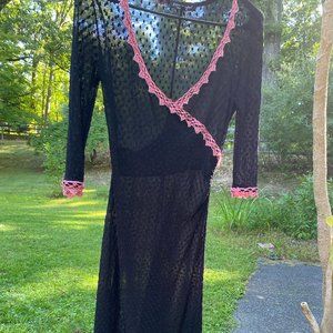 Betsey Johnson 1990s Mesh Net Dress
